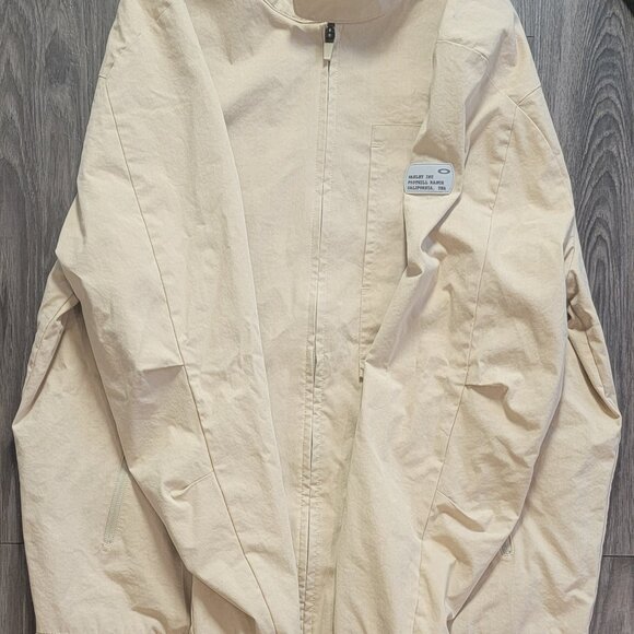 Oakley mens lightweight beige jacket XL 1 owner, worn couple of times - Picture 6 of 7